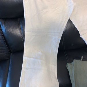 Cream color EST. 1946 linen wide leg pants NWOT